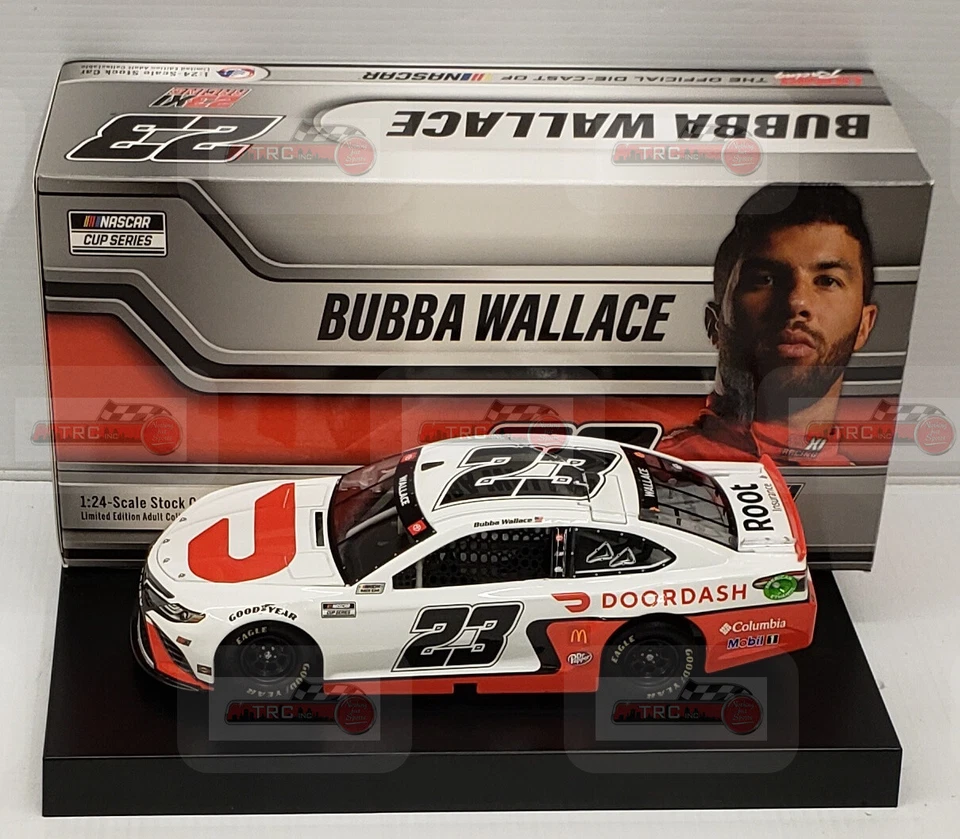Bubba Wallace 2021 Lionel Racing #23 White Door Dash Toyota Camry 1/24 23IX