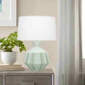 Robert Abbey Matte Celadon Orion Table Lamp in Matte Celadon Glazed Ceramic MCL1 - Picture 1 of 3