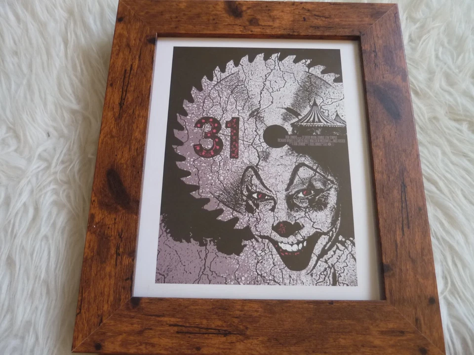 10x8 framed Poster cult Reinvent Film Mondo Influence 31 ROB ZOMBIE - Image 1 of 1