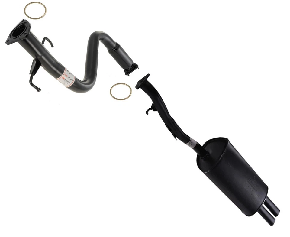 Se adapta a Acura RL 1996-1999 3,5 L V6 resonador medio y sistema de escape silenciador Foto 1 de 4