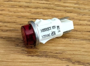 IDI 1050QC1 Red Indicator Light 125VAC 1/2W - Picture 1 of 2