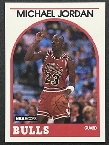 1989-90 NBA Hoops Michael Jordan #200 Chicago Bulls MVP HOF GOAT - Bild 1 von 2