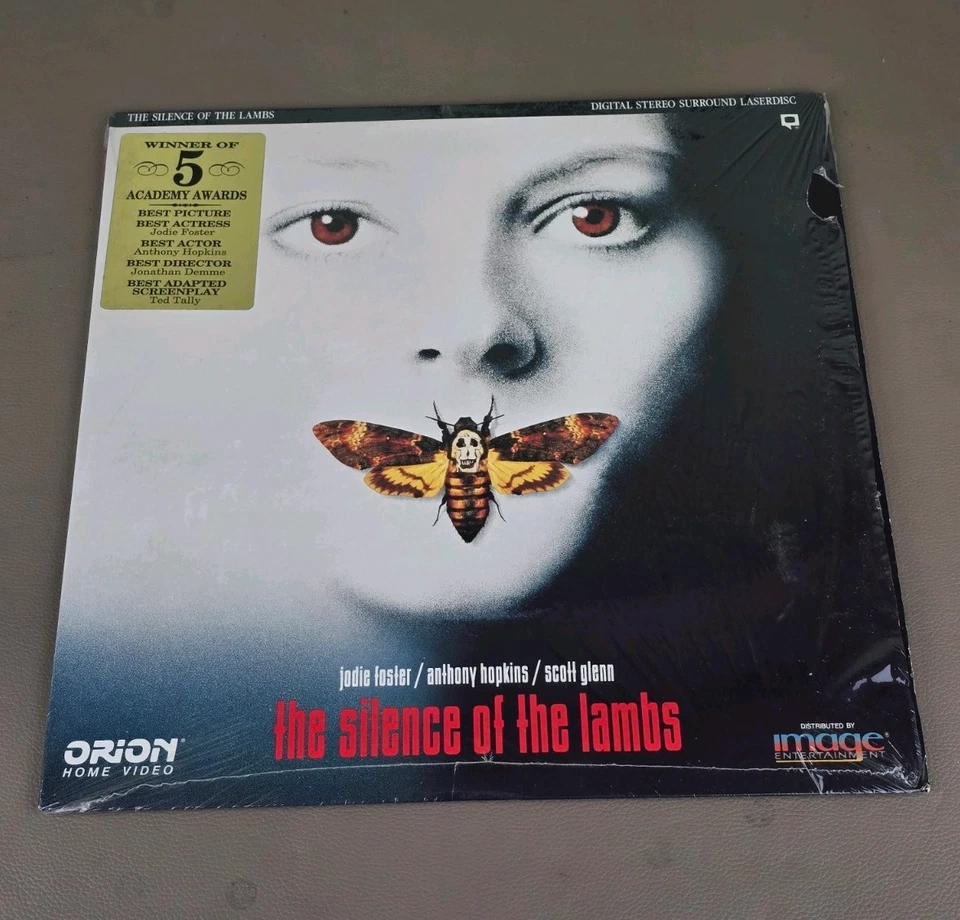 The Silence of the Lambs Laserdisc LD Jodie Foster, Anthony Hopkins - Image 1 of 4