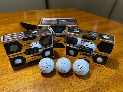 Pelotas de golf Callaway Tour i(z) (blancas estándar) 4 mangas de 3 pelotas 12 en total nuevas en caja Foto 1 de 3