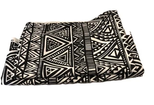 Black & White Geometric Fabric for Sewing, Crafts, Upholstery, Material - Picture 1 of 4