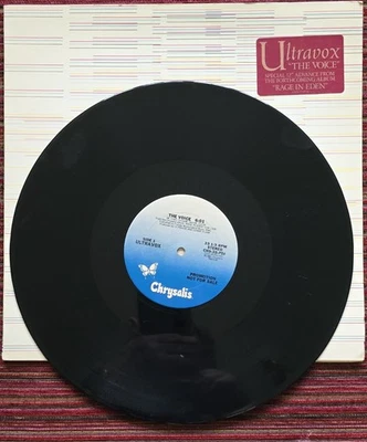 ULTRAVOX  - THE VOICE 12 INCH USA PROMO VINYL SINGLE, MINT Foto 1 de 2