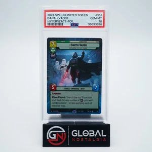 Darth Vader 2024 Star Wars Unlimited Hyperspace Foil #351 PSA 10 - Picture 1 of 2