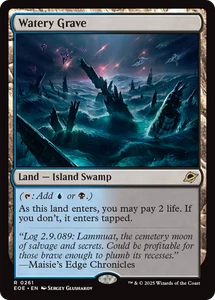 x1 Watery Grave EOE Edge of Eternities MTG 261 M/NM 1x - Picture 1 of 3