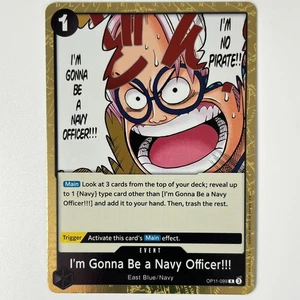 I'm Gonna Be a Navy Officer!!! OP11-099 A Fist of Divine Speed English Foil - Picture 1 of 2