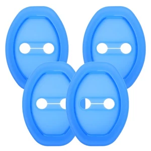  4 Pcs Car Door Lock Protective Cover Protector Latches Protectors - Picture 1 of 12