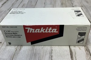 Makita 742312-8E 3-Inch x 24-Inch Abrasive Sanding Belt, 120 Grit (10/Pk).   OSR - Picture 1 of 8