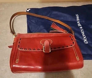 Dooney & Bourke Florentine Pocket Crossbody Handtasche Rot - Bild 1 von 4