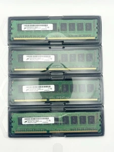 2GB 1RX8 PC3L-10600E-9-11-D0 Ram Sticks, 4 Sticks, 8Gb Total - Picture 1 of 2