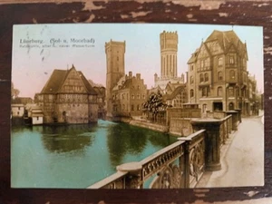 Ak Lüneburg Restmühle Alter Und Neuer Wasserturm 1913 - Bild 1 von 2