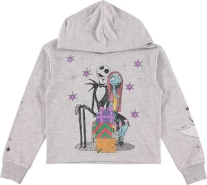 Disney Nightmare Before Christmas Pullover Sweatshirt - Big Girl Sizes 7-16 - Picture 1 of 6