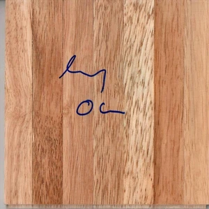 GREG ODEN SIGNED AUTOGRAPH - PARQUET FLOORBOARD - OHIO STATE BUCKEYES, PORTLAND - Picture 1 of 2