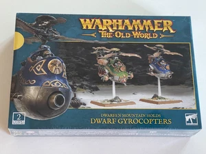 Dwarf Gyrocoptoers / Gyrobombers | Warhammer The Old World | Dwarfs Sealed Box - Picture 1 of 2