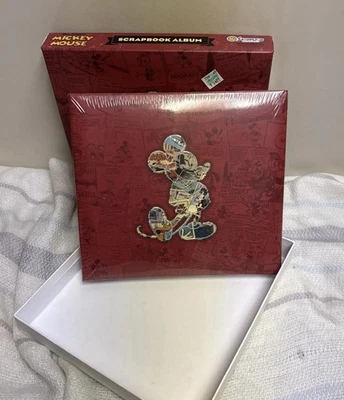 Mickey Mouse Scrapbook Album, Original Box 8 X 8 - Image 1 of 3