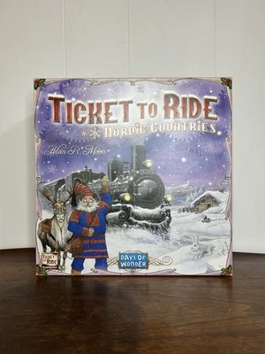 Days of Wonder Ticket to Ride: Nordic Countries Board Game – Complete, Used - Image 1 of 4