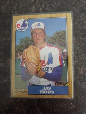 1987 O-Pee-Chee Base Jay Tibbs Card# 9 - Image 1 of 2