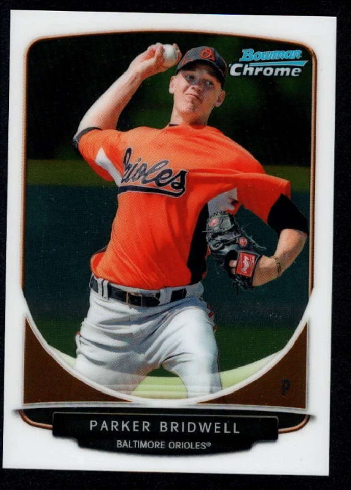 2013 BOWMAN CHROME MINI #91 PARKER BRIDWELL NM-MT - Image 1 of 1