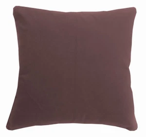 Mb104a Rose Taupe (Purple Brown) Plain Flat Velvet Cushion Cover/Pillow Case - Picture 1 of 7