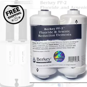 Berkey PF-2 Replacement Fluoride Water Filters for Berkey Systems - Picture 1 of 6