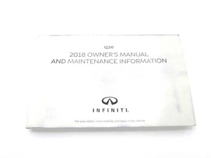 Q-50, 2018 Q-50 Owners Manual - Bild 1 von 8