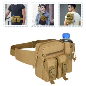 Concealed Carry Fanny Pack Holster Tactical Military Pistol Waist Pouch Gun Bag - Picture 1 of 31