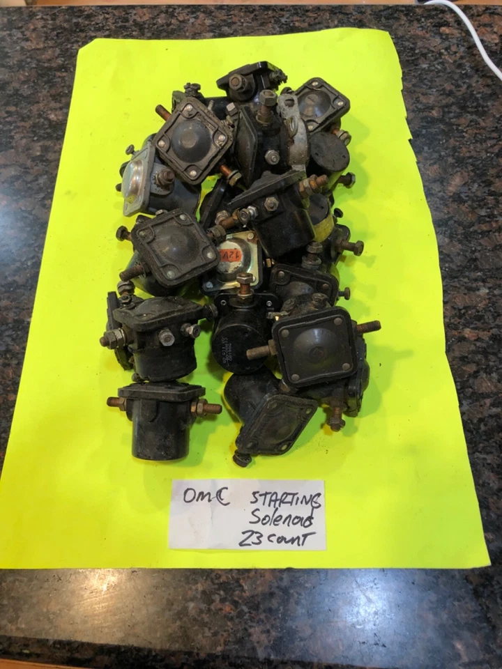 Solenoide de arranque fueraborda Johnson evinrude omc 25 40 50 70 90 115 150 200 Foto 1 de 1