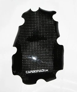 YAMAHA FZ6 FAZER 04-09 CARBON ZÜNDGEBERDECKEL MOTORDECKEL COVER CARBON CARBONE - Picture 1 of 1