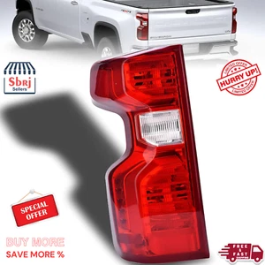 Fanale posteriore lato guida sinistro 19-24 Chevy Silverado 1500 2500HD 3500HD non LED Rea - Foto 1 di 24