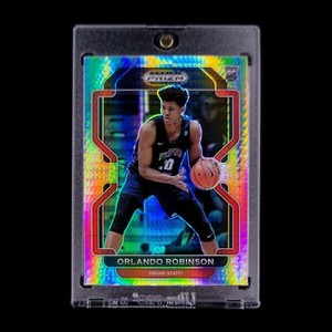 Orlando Robinson RC - 2022 NBA Prizm Draft Picks Hyper Prizm Holo SP Rookie #66