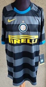 MAGLIA INTER 2020-2021 CELEBRATIVA INTER CLUB 60 ANNI con patch originali - Zdjęcie 1 z 5