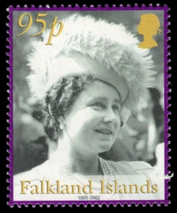 FALKLAND ISLANDS 814 - Queen Mother Elizabeth Memorial (pa17133) - Picture 1 of 1