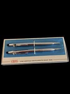 Vtg Cross 3501 Ball Pen Pencil Advertising Waukesha Genuine Parts Dresser READ - Picture 1 of 8