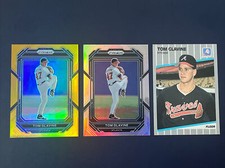 2023 Panini Prizm Tom Glavine #247 Prizm Gold 1/10 SSP !!! - Braves 