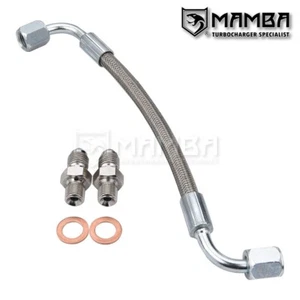 MAMBA 3934396 Vacuum Pump Oil Feed Line Fits 98.5~02 5.9L 12v/24v Cummins Dodge - Picture 1 of 6