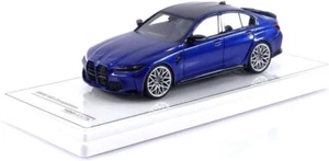 TSM 430557 MODEL 1/43 BMW M3 Competition G80 Portimao Blue Metallic NEW - Picture 1 of 6
