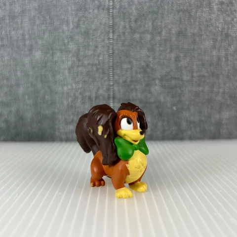 Disney Mickey And Minnie Brown Dog Pet Fifi The Peke Figure Figurine Cake Topper Cover