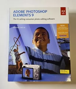 Adobe Photoshop Elements 9 MAC OS/WIN + LightRoom 3 In OG Box - Picture 1 of 7