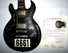 AVENGED SEVENFOLD AUTOGRAPHED SCHECTER 6661 GUITAR THE REV TRIBUTE JSA # XX02901