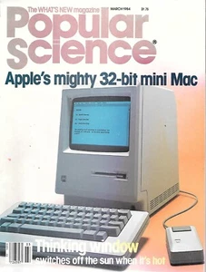 Popular Science March 1984 Magazine Apple MAC Computer - Picture 1 of 2