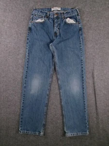 Arizona Jean Youth 16 Blue Regular Fit Straight Leg Medium Wash Faded 26X29 - Picture 1 of 14
