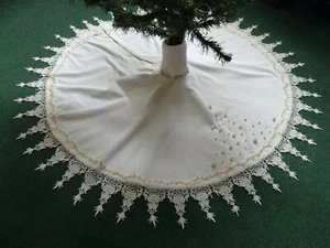 WEISSER WEIHNACHTSBAUMROCK - Bild 1 von 4