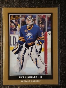 2006-07 Beehive GOLD RYAN MILLER! #90 Buffalo Sabres! RARE!