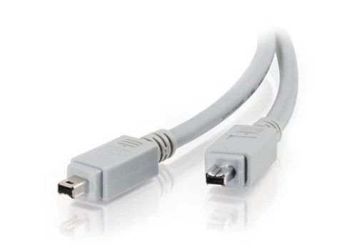 Grey 1.8 Meter IEEE1394 FireWire Cable (4-Pin Male to 4-Pin Male) - Image 1 of 1