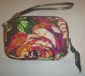 Vera Bradley Floral Natur Kalbsleder Geldbörse authentisch - Bild 1 von 3