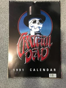 GREATFUL DEAD 1991 Official Calendar - Vintage Collectible Memorabilia - Bild 1 von 5