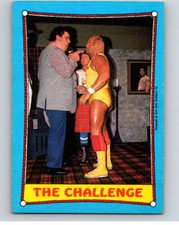 1987 O-Pee-Chee WWF #58 Andre the Giant/Hulk Hogan  V69246
